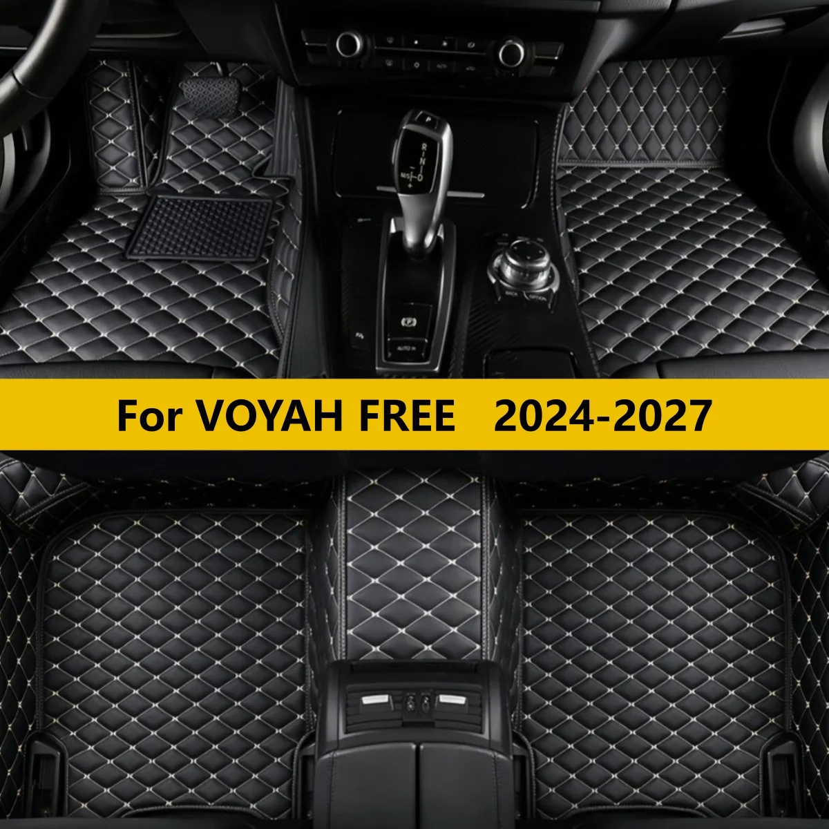 

Custom Car Floor Mats For VOYAH FREE 2024 2025 2026 2027 Auto Accessories Leather Matts Foot Carpet Pads Full Set