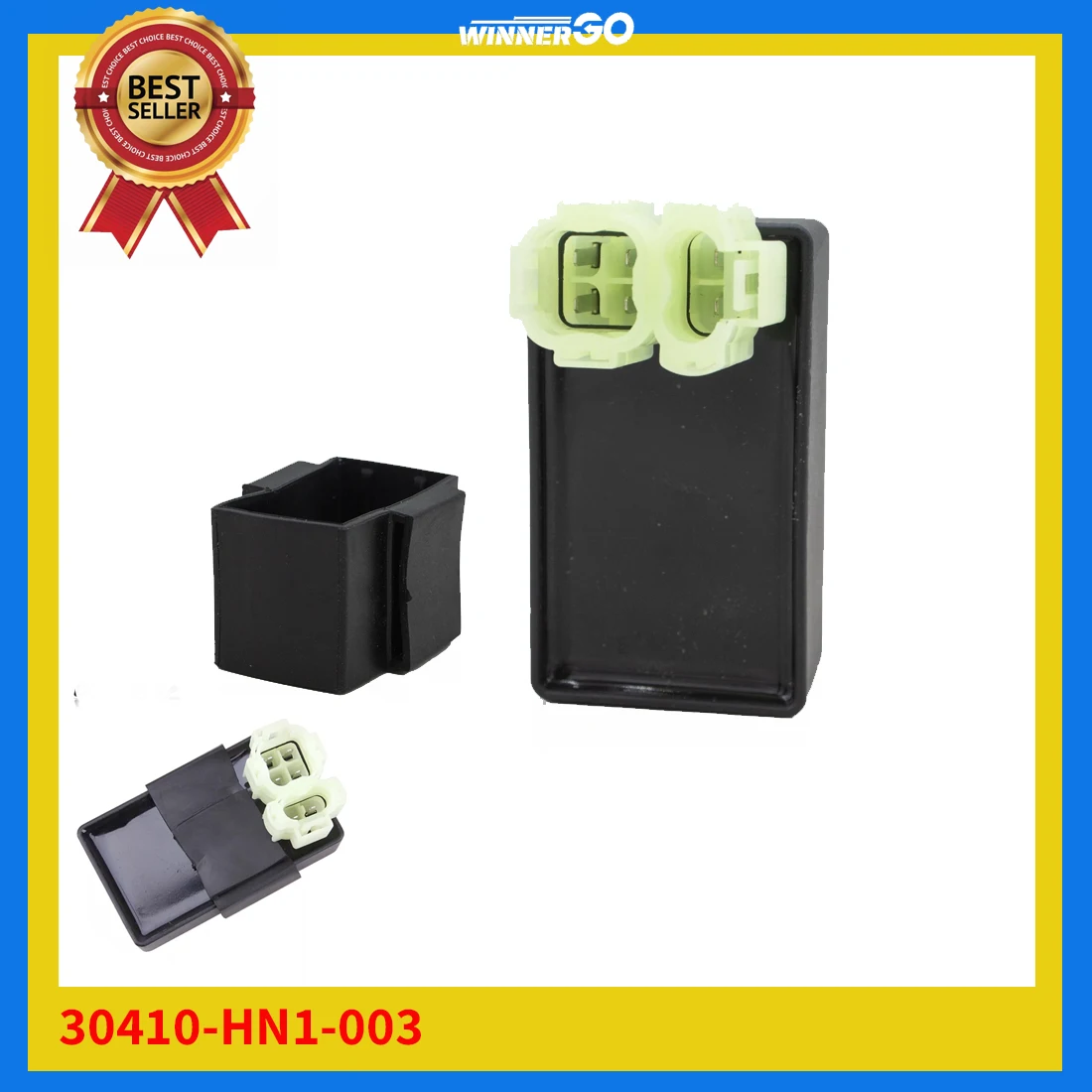 6 Pins CDI Box For Honda Sportrax 400 TRX400EX 1999 2000 2001 2002 2003 2004 30410-HN1-003 12V AC CDI Box Electrical Insulation