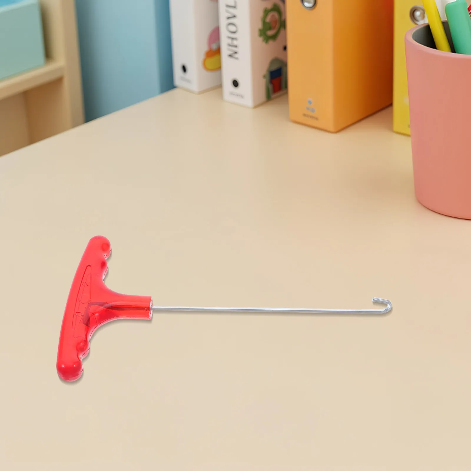 Metal T Shape Puller Head Changing Assistance Stringing Tool for Elastic Strings Easy Disassembly Reassembly Body Assembly