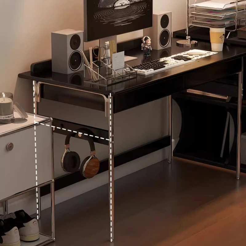 Luxury-sleek Office Desks Solid Wood Vintage Interior Office Desks Design Adults Office Furniture Escritorios De Oficina ZY40BGZ