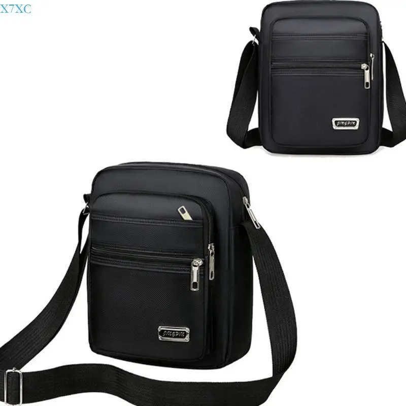 X7XC Men Shoulder Bags Oxford Casual Crossbody Bag Multifunctional Business Bags