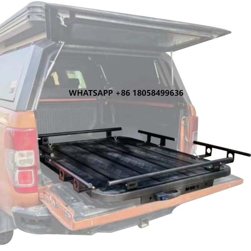 

Универсальный 4x4 алюминиевый внедорожный грузовик в спортивном стиле, ползунок для кровати, внешний раздвижной поднос для пикапов Colorado Tacoma, скользящий поддон