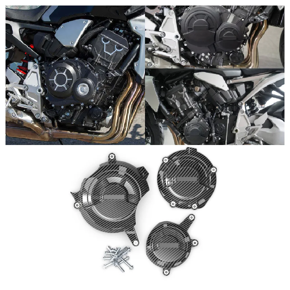 

Fit for Honda CB1000R ABS CB 1000R Neo Sports Cafe 2020 2021 2022 2023 Motorcycle Secondary Engine Cover Set Protection Guards