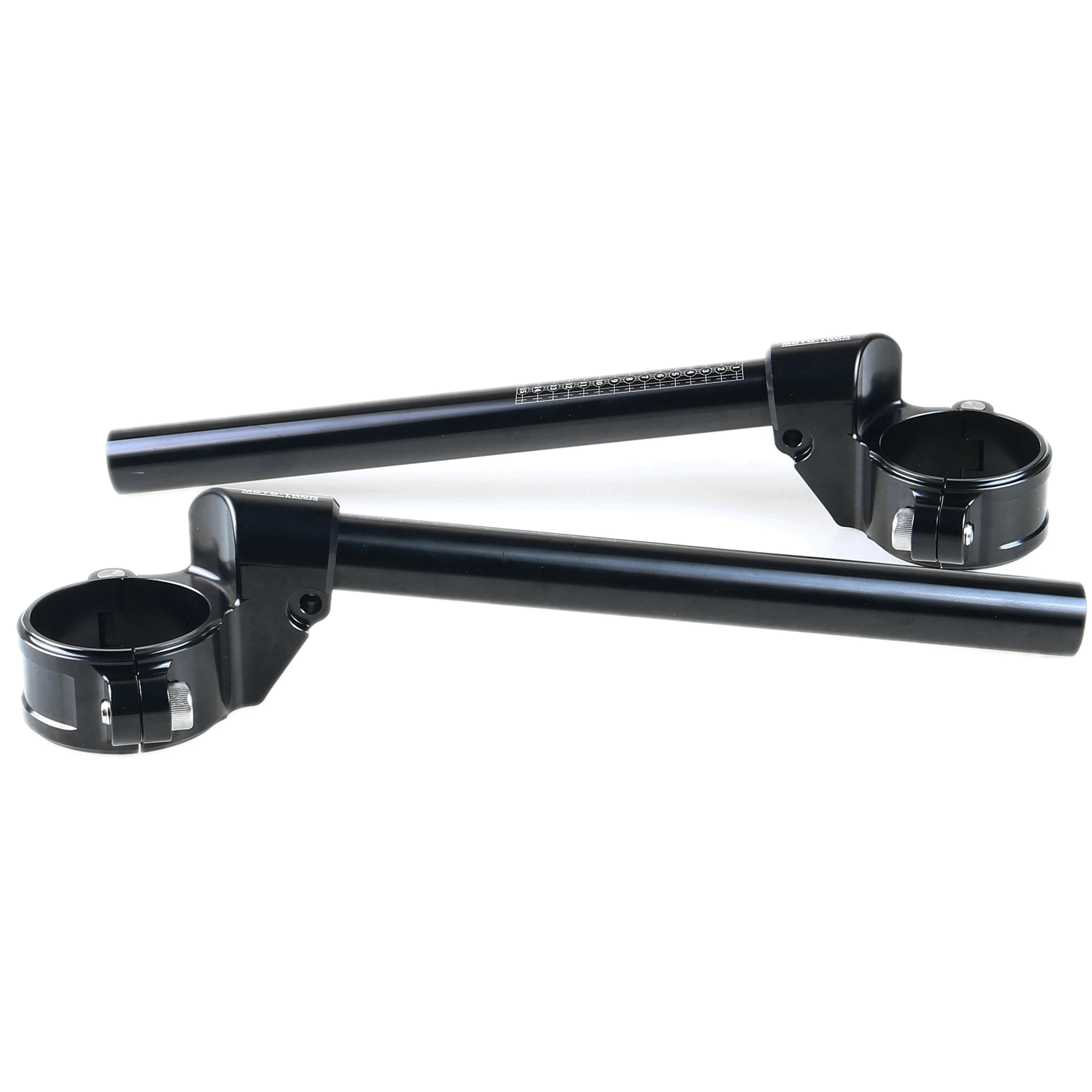 MOTO TRON CNC Aluminum Motorcycle Handlebar Clip-Ons Fork Handle Bars Clip ons For Aprilia RS660/Tuono660 2021-2025