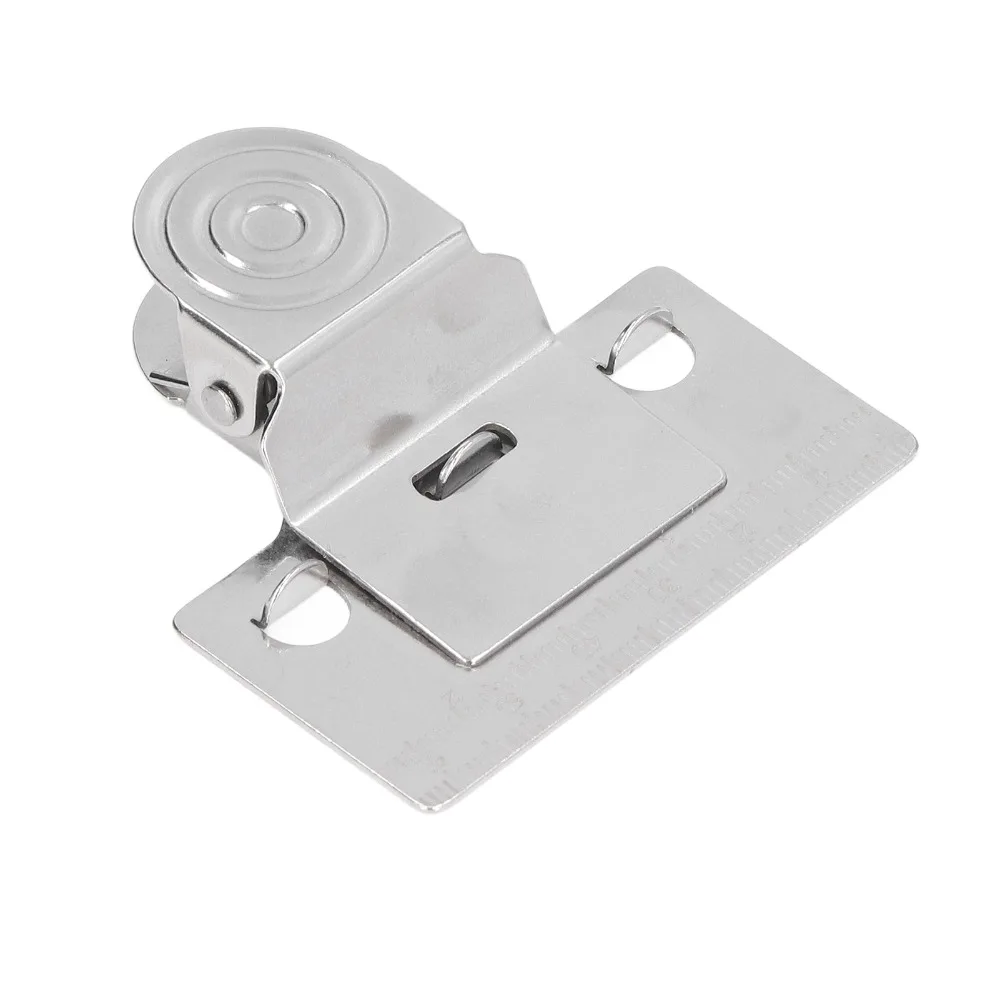 Stainless Steel Construction Measuring Tape Clip Tool For Curves and Surfaces Compact Design Corners Clamp Holder
