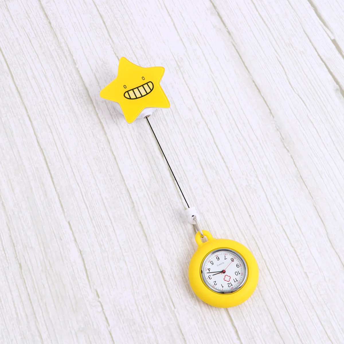 

Nurse Watch Medical Telescopic Pocket Hanging Portable Durable Long Lasting Simple Design Exquisite Detail Gift Cartoon Style 15