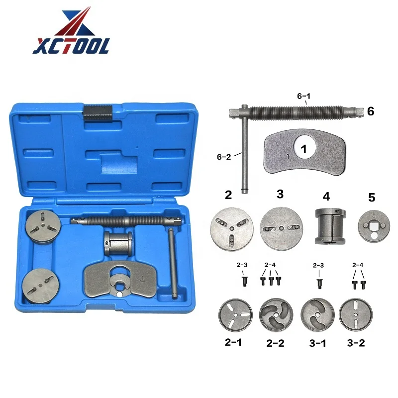 XCTOOL Repair Kit 5pc Universal Brake Caliper Rewind Tool Kit