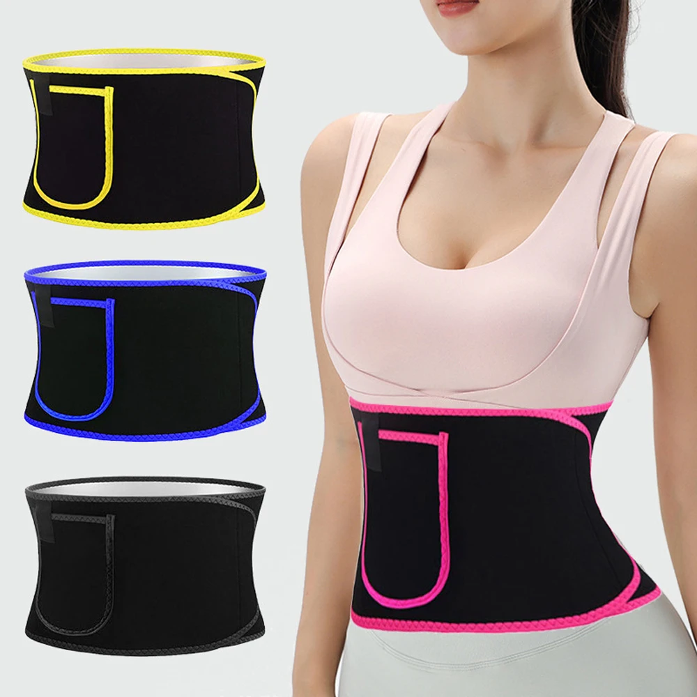 Waist Trainer Belt for women Fat burning Sauna Sweat Belt for Weight Loss Waist Trimmer Slimming Belt