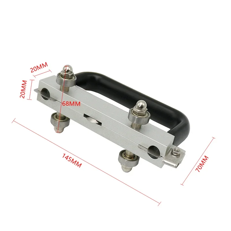 

PVC Plastic Roll Sports Floor Groove Cutter Wheel Slotted Manual Slotting Knife Vinyl Floor Groover Construction Tools