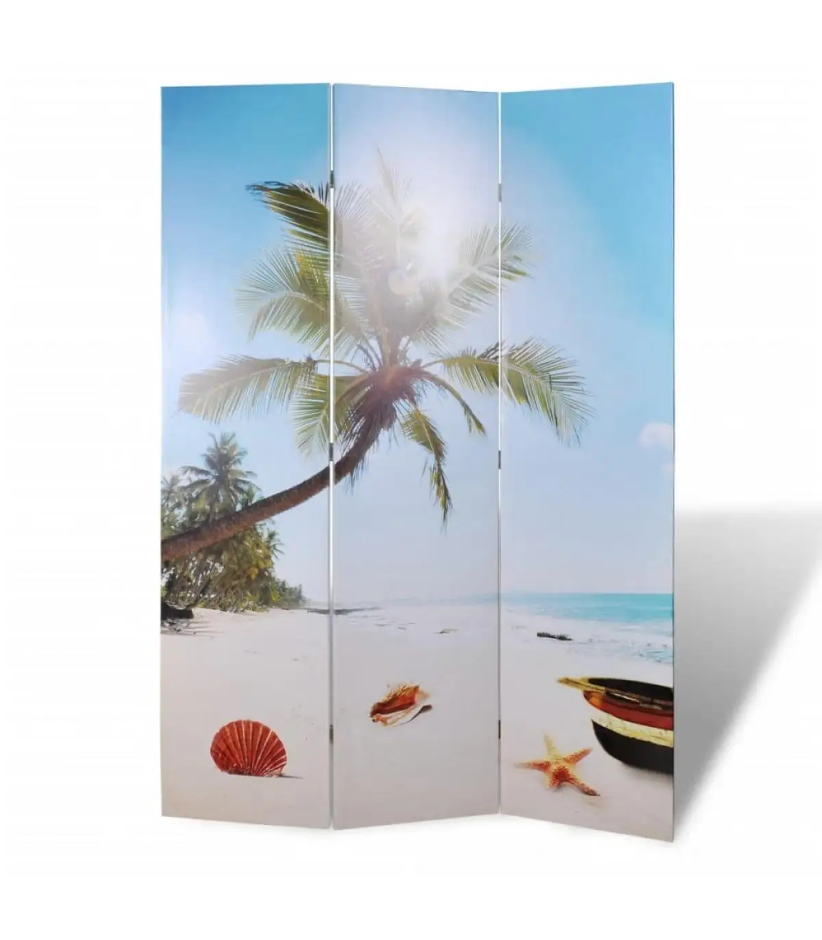 Room dividers folding screen divider 120x170 cm Beach