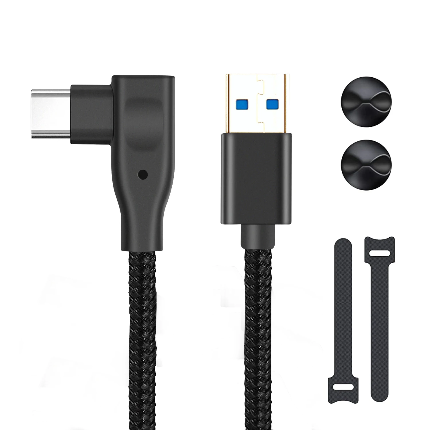 

3 м 5 м 6 м на выбор, черный для Oculus Quest 2 Link USB- C паровой VR Type- C 3,1 кабель для передачи данных