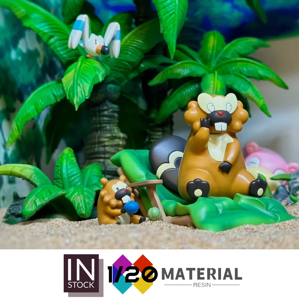 

[In Stock]1/20 Resin Scale World [T1] - Bidoof & Bibarel