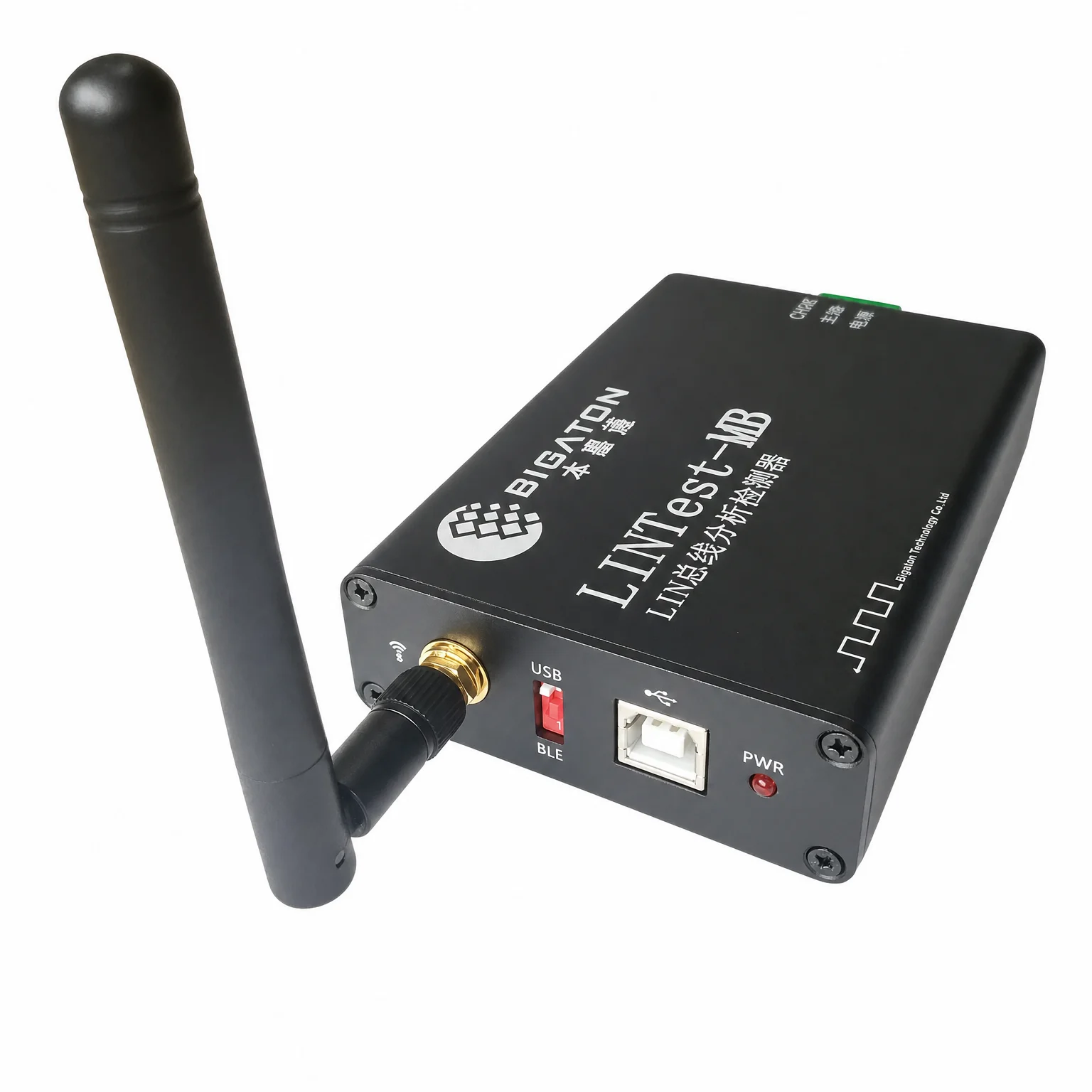DIYmall LIN Bus Analyzer Controller Host Slave 16 Channels Baud Rate ID LDF USB Cable And Type-C Adapter For Automotive