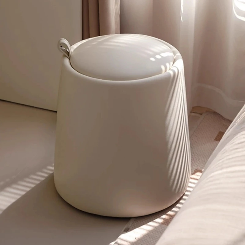 Cream Style Vanity Stool Bedroom Sofa Balcony Exclusive Vanity Stool Product Home Furniture Taburete De Maquillage ZY40HZD