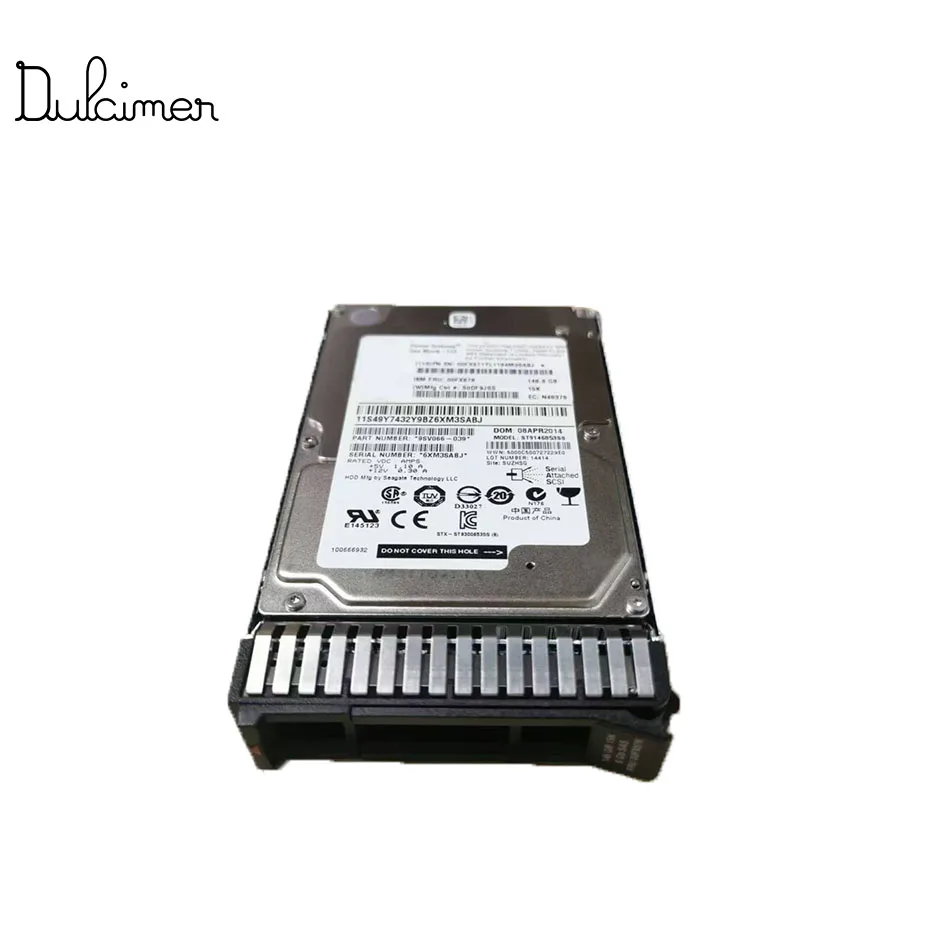 Disco Duro 00FX876 9sv066-039, 146 GB, 15k, 2,5 pulgadas, RPM, 6 gb, SAS