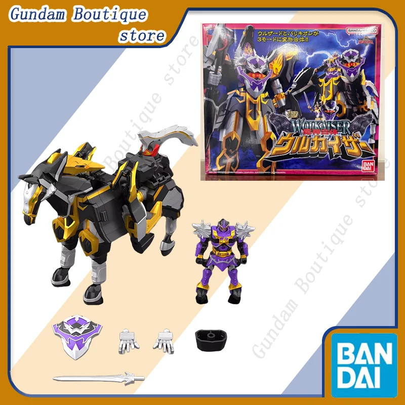 Bandai genuíno smp mahou sentai magiranger lobo preto césar demônio deus combinar anime figura de ação montagem modelo brinquedos presente criança