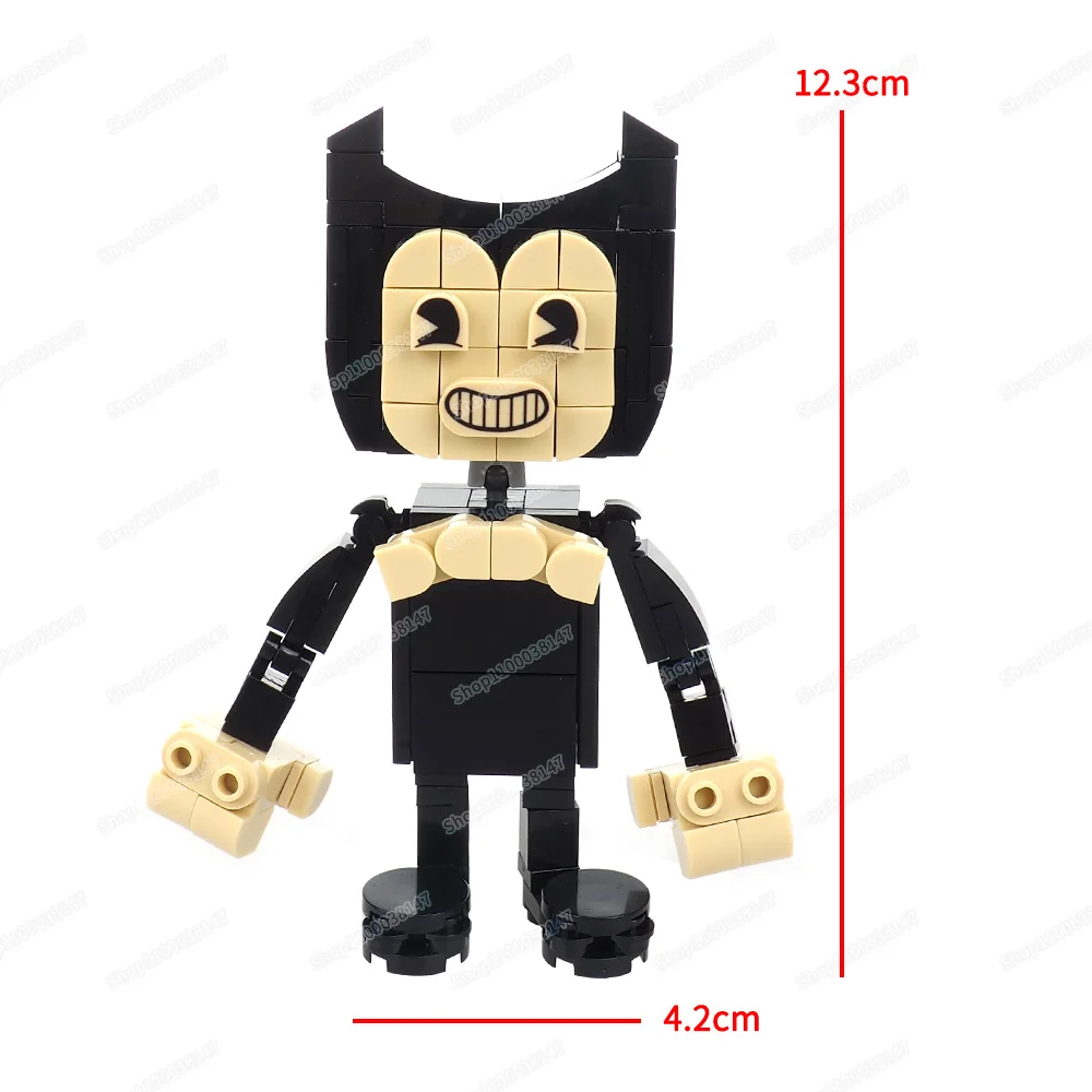 Darkness Revival Ink Demon Building Block Assembly Figures Monsters Funny Models Scenes Ink Machine Matching Children Gifts Toys