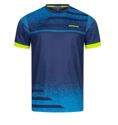 Männer Tischtennis T-Shirt Undercurrent Muster Männer Sommer lüften Badminton T-Shirt Tischtennis Kurzarm Quick Dry Top