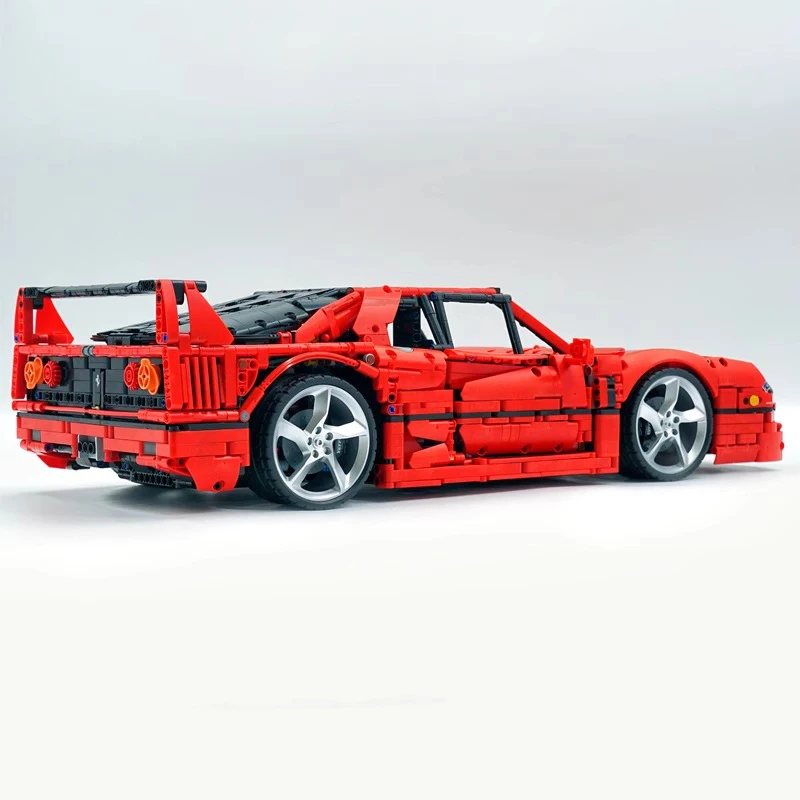 NEW High-Tech F40 SP3 MOC-140404 Super Sport Racing Car Ferraried Building Blocks Puzzle DIY Toys Chrismas Gifts For Children