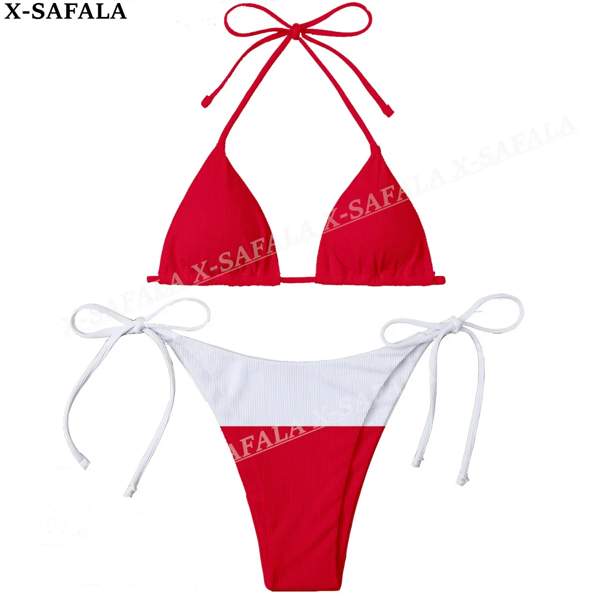 

Poland Country Flag 3D Print Women Micro Sexy Bikini Bra Set Summer Beachwear Sexy Beach Two Pieces Bathing Suits Swimwear