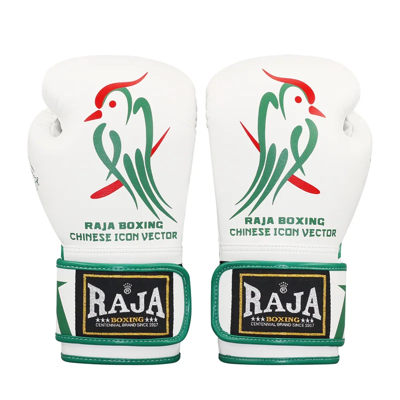 Raja Handmade Microfiber Leather Boxing Gloves Adult Men Women Taekwondo Muay Thai Mma Fighting Sandbag Training Mitts Equipment