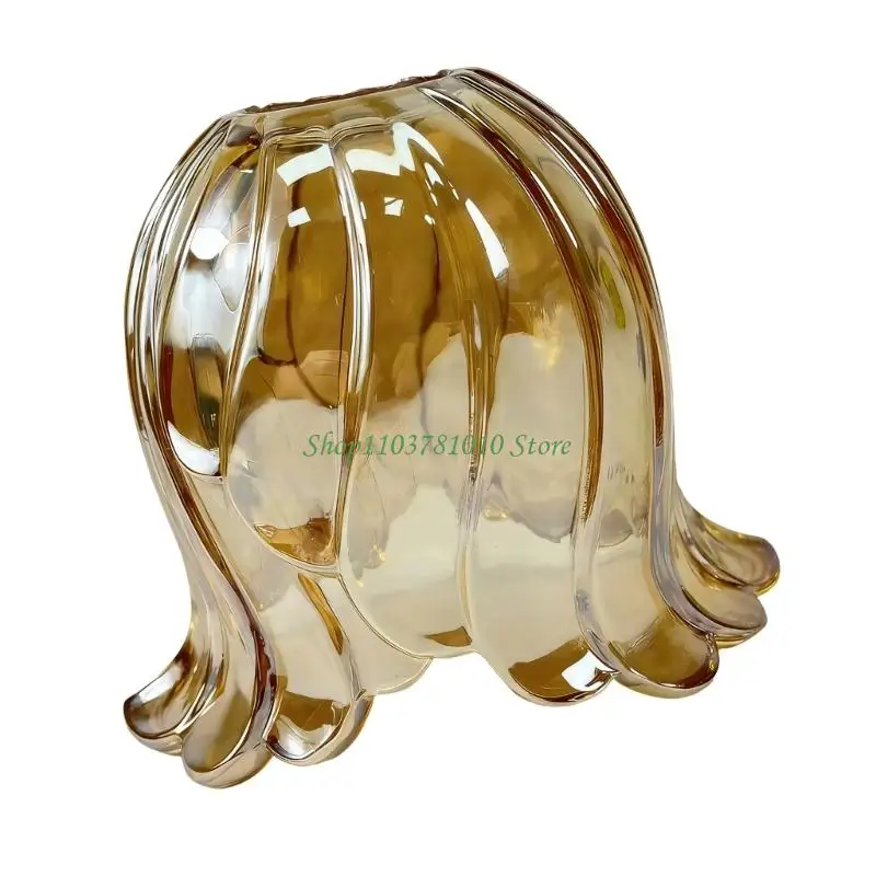 U55D Wall Light Pendant Fixture Cover Elegant Glass Lamp Shade Pendant Light Cover for Pendant Light Wall Sconce Enduring