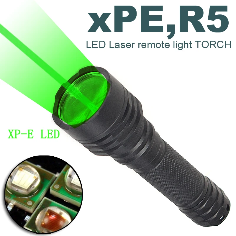 20W white light strong flashlight outdoor long-range high-power rechargeable gas lamp red light LED green light XPE