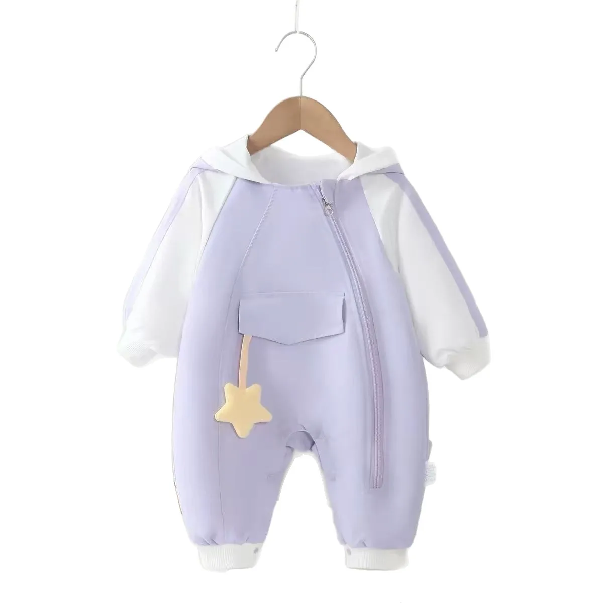 Fall Jacket Super Cute Baby Clothes Jumpsuit Korean Stylish Fashion Windbreaker Full Month Baby Girl Outing 5