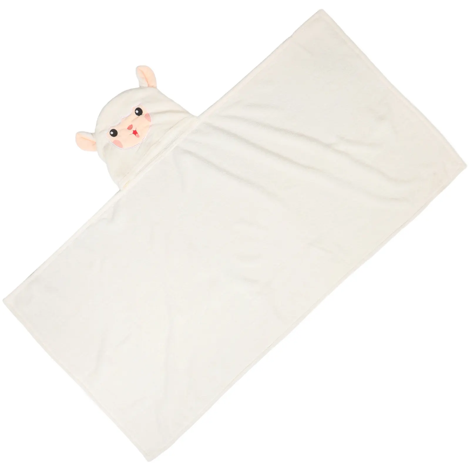 

Thick Coral Fleece Bathrobe Soft Cozy Toddler Bath Towel Comfortable Kids Bathrobe Towel Toddler Towels