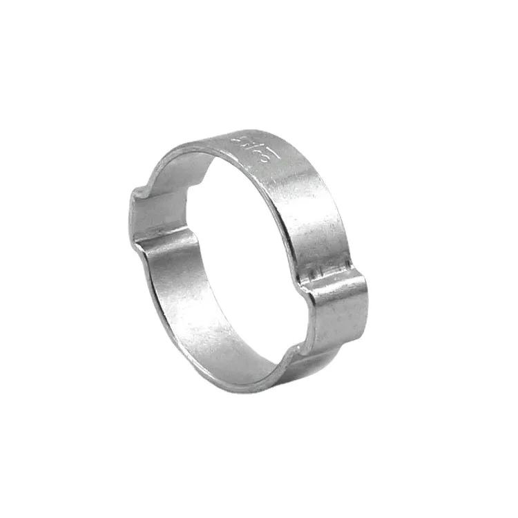 10pcs/20pcs 3-46mm Stainless Steel Double Ear Hose Clamps O Clips Water Pipe Fuel Pipe Clamps Kit