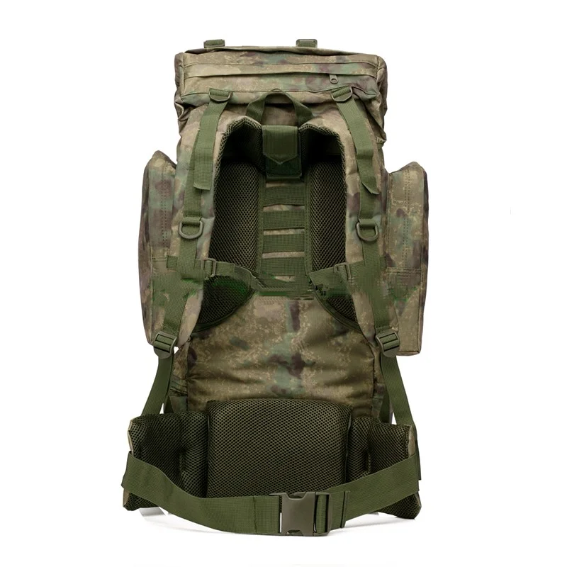 NEW Outdoor military fan backpack 65L Russian small green big man backpack tactical bag backpack rain cover camping EMR