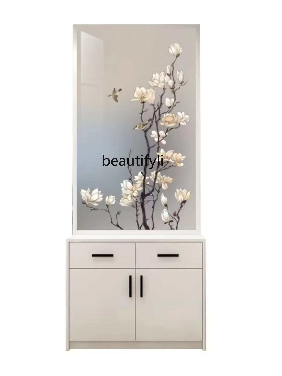 

Light Luxury Wine Cabinet Hallway Shoe Cabinet Integrated Modern Minimalist Nordic Entrance Living Room Screen Hallway