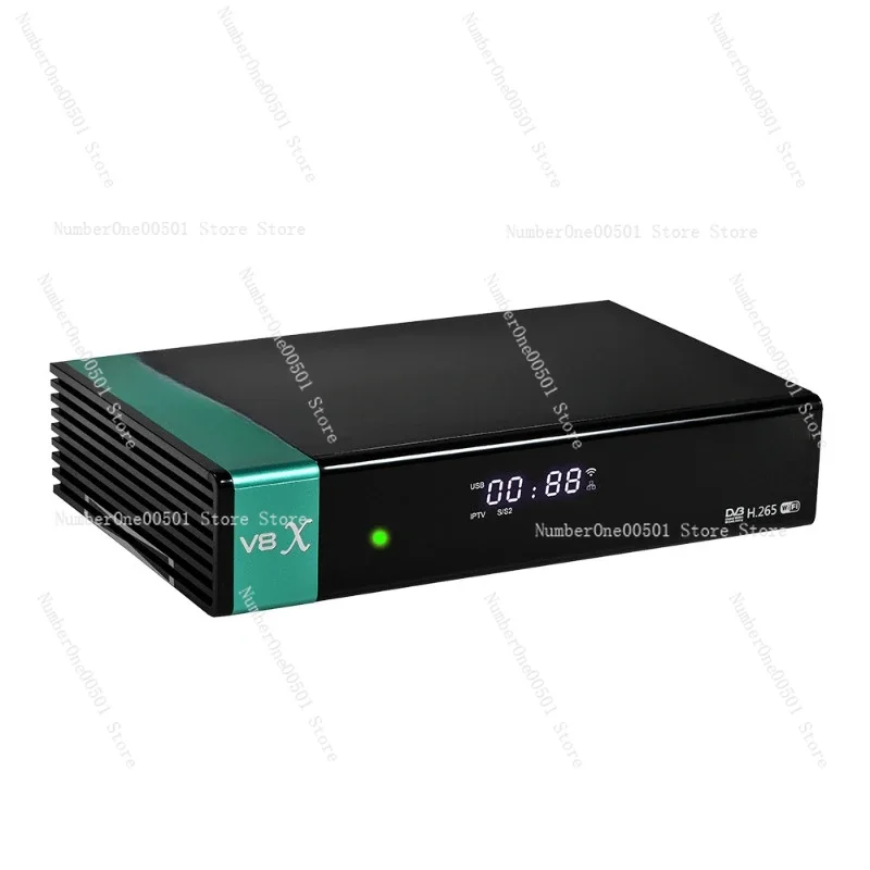 V8X set-top box TV box H.265 DVB-S2/S2X supports CA foreign trade machine