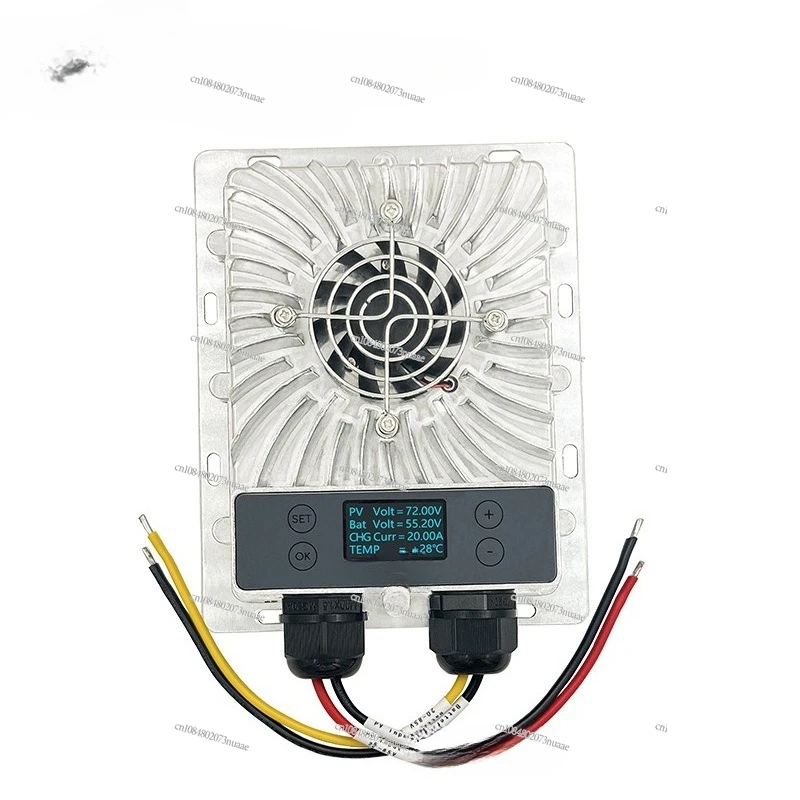 

Step-up and Buck MPPT Solar Charging Controller EMA20A Universal Photovoltaic Charger Power 1200W