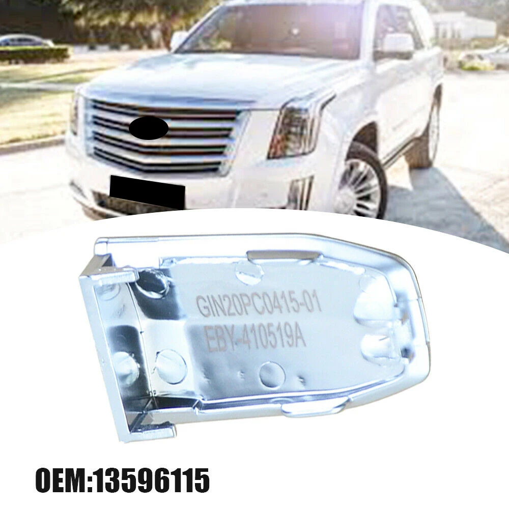 1Pcs Chrome Front Outside Door Handle Cover for Cadillac Escalade 2015-2019 13596115