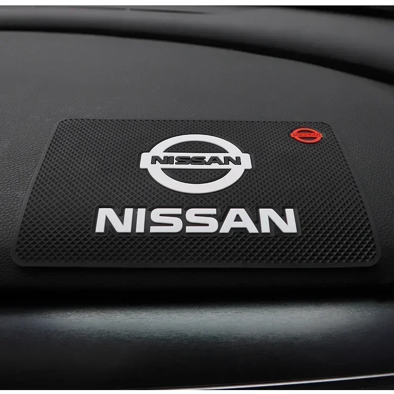 Car Non-Slip Mat for Nissan Teana Juke Terrano Terra Leaf Almera March GTR Note Patrol Qashqai Skyline Serena Tiida Murano Micra