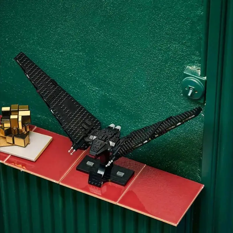 

New 386pcs Space War Building Blocks Kylo Ren's Command Shuttle Starship Starfighter Bricks Toy Christmas Birthday Gifts 75406