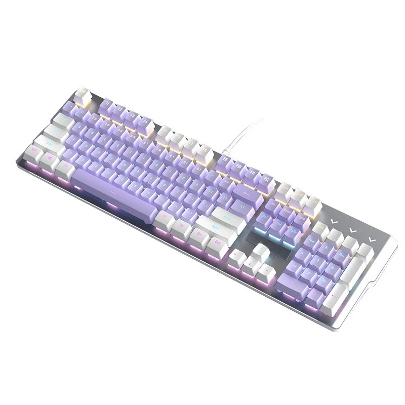 Mechanical keyboard, green axis, tea axis, wired e-sports gaming computer