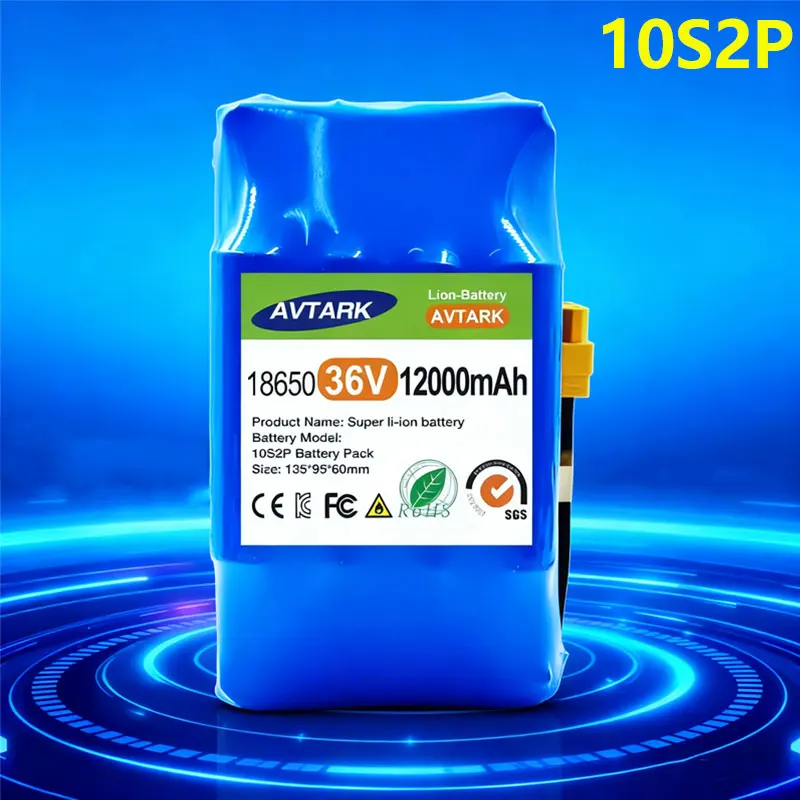 

10S2P 36V 7000mAh Lithium Battery Pack For Scooter Balance Two Wheeler Smart Twist Car Hoverboard Wheelbarrow Unicycle Batte