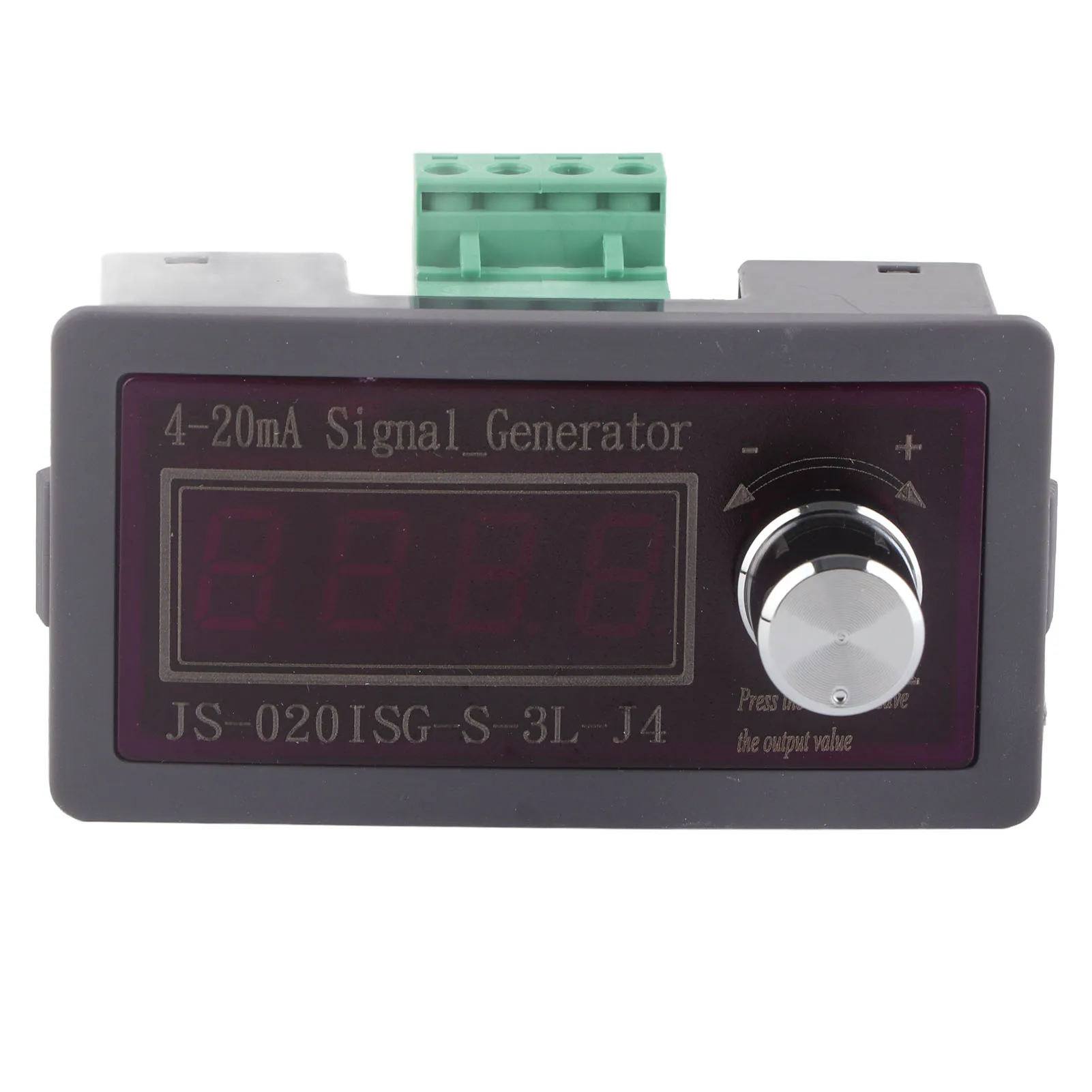 4‑20mA Current Voltage Signal Generator with Battery Power Supply Interface Analog Simulator Adjustable 4 Digit Display