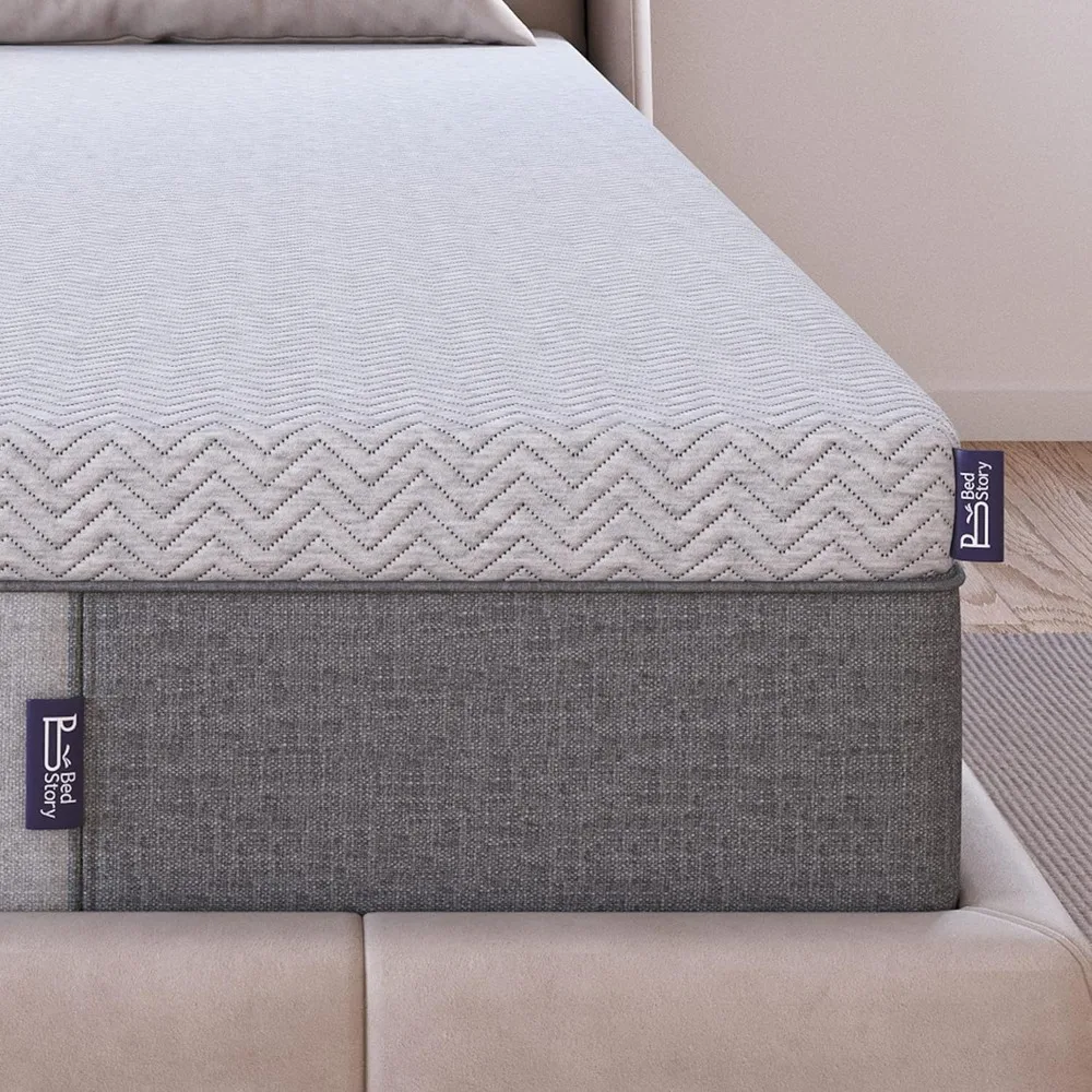 

king size 3 inch extra firm memory foam mattress topper with copper gel, bamboo charcoal for pain relief and eco-friendly comfor