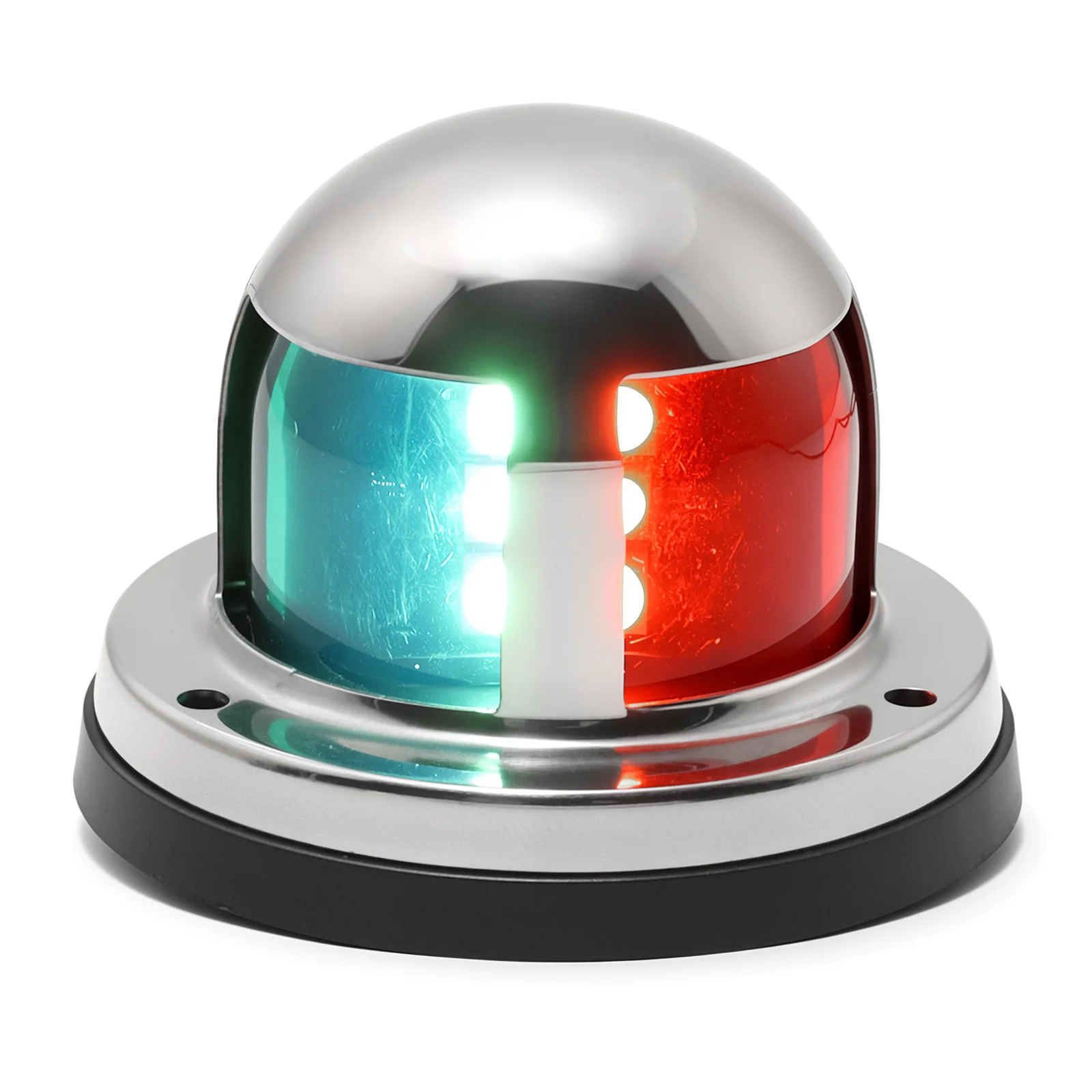 LED Navigation Warning Signal Light Waterproof Green And Red  LED Signal Lamp Lights For 12V Boat Marine Yacht