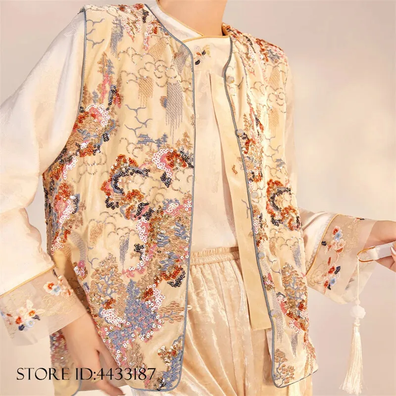 Traditionelle Chinesische Druck Blume Frauen Tang Mantel Tops Sexy Dünnes Hemd Weich Silk Satin Bluse Vintage Klassische Kleidung Plus Größe