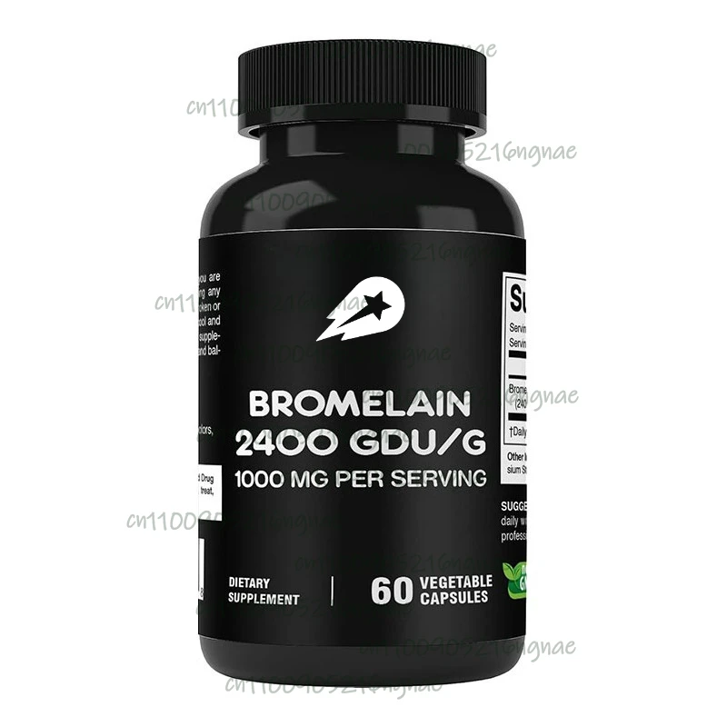 

Капсулы с бромелайном - способствуют улучшению пищеварения, здоровья суставов, иммунной системы, сердечно-сосудистой и дыхательной систем.