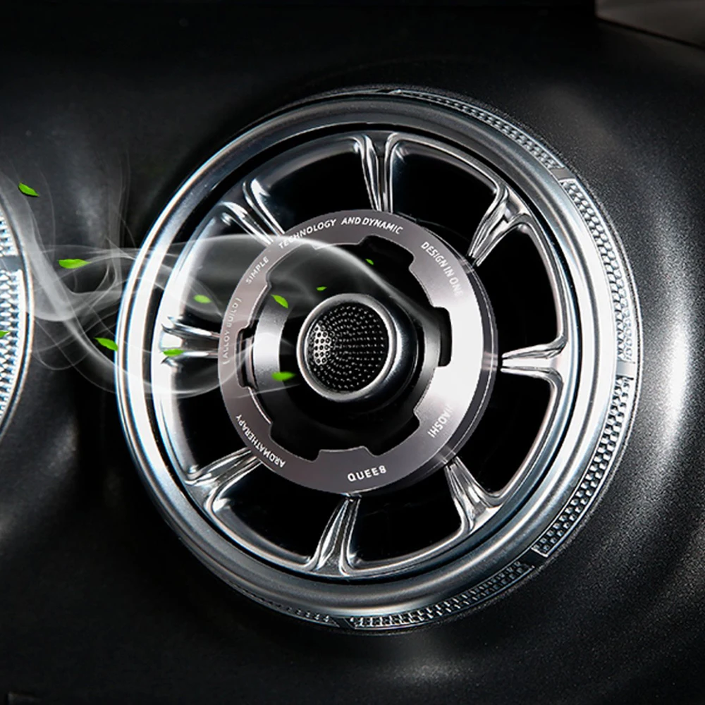 

For Great Wall WEY TANK 300 Car Mounted Aromatherapy Vent Round Car Perfume Interior Modification Accessories Alloy Material