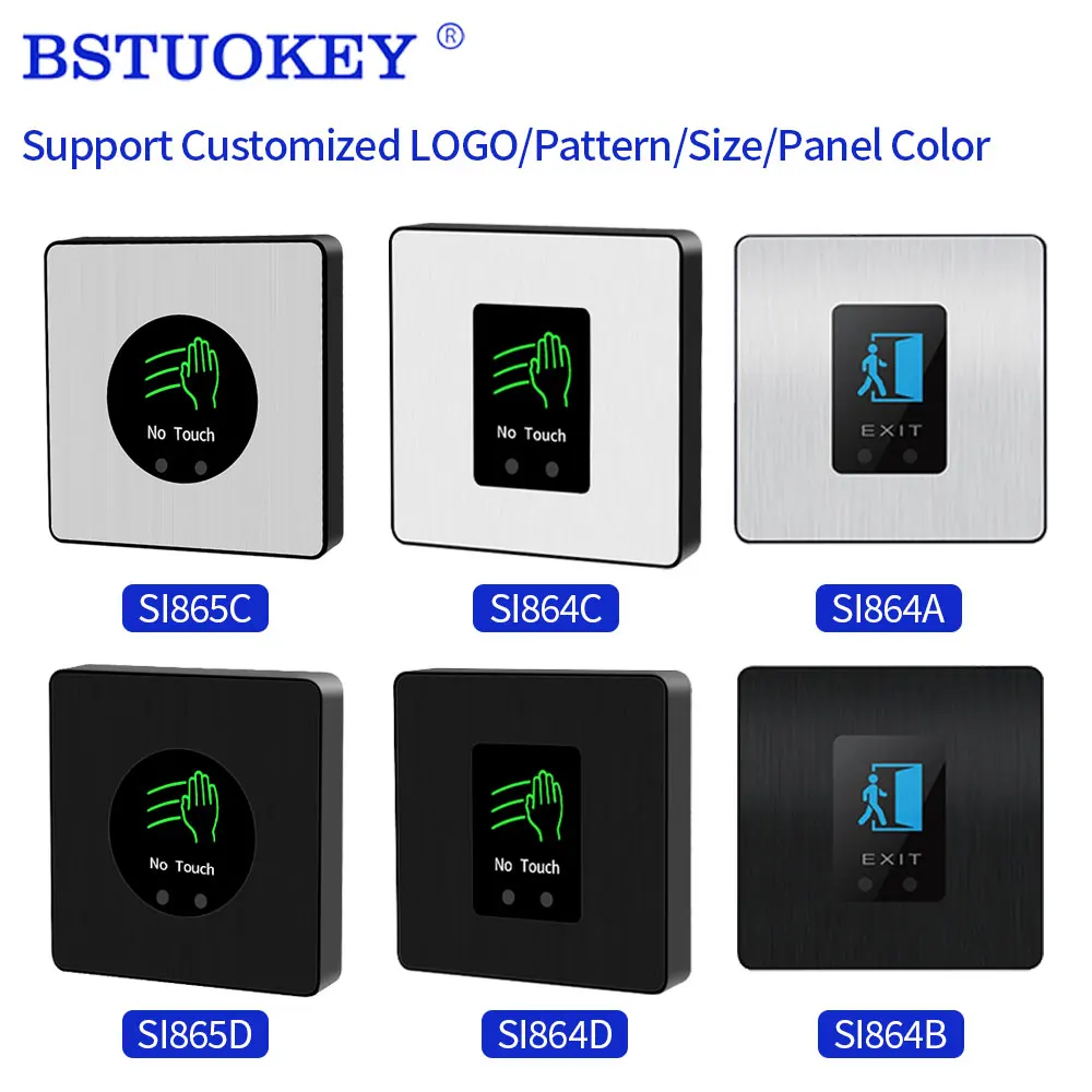 DC12V 24V IR Infrarot-Sensorsc halter berührungs lose Schalter Zugangs kontrolle Türent riegel ungs taste mit LED-Anzeige