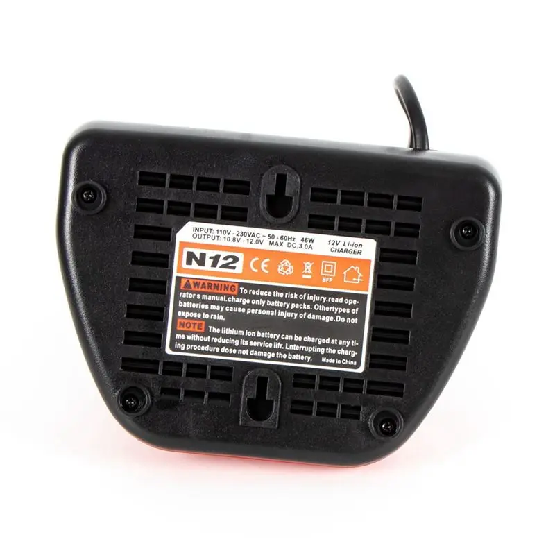 

A23PBG Replacement for MILWAUKEE Milwaukee N-12/3A Lithium Battery Fast Charger US Plug