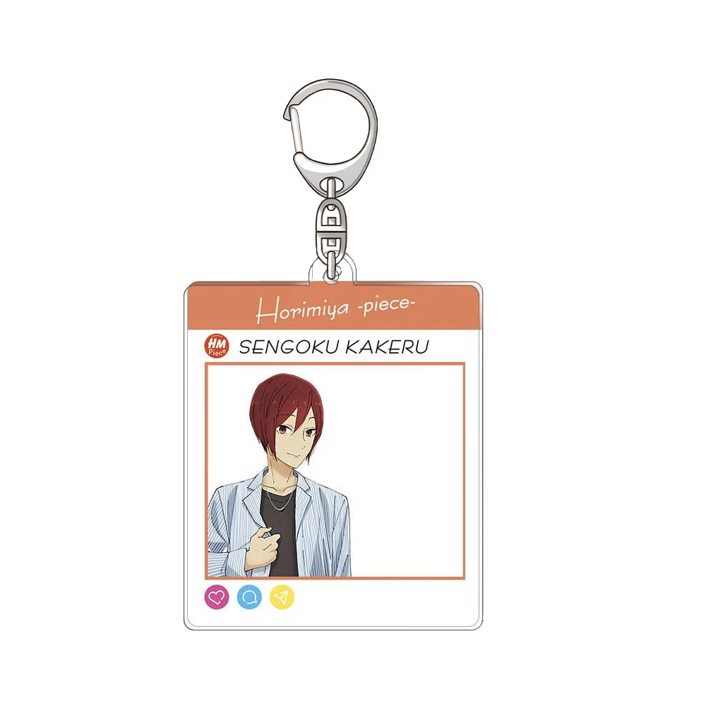 Anime Peripheral Store Horimiya Kyoko Hori Izumi Toru Remi Yuki The Missing Ver Acrylic Keychain Pendant Fans Gifts About 6cm