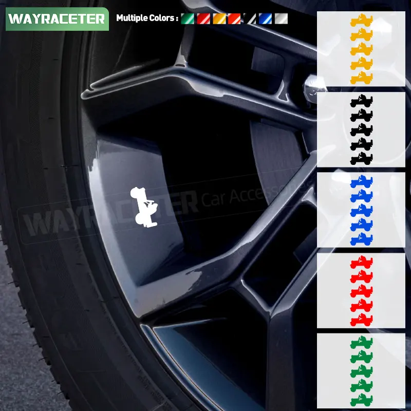 5 Pcs Bigfoot & Willys Graphics Car Tires Alloy Rim Wheel Sticker For  Jeep Grand Cherokee WL 2024 2023 2022 2021 Accessories