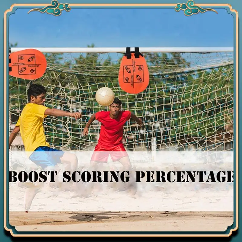 

Latest 4 Pcs Football Training Shooting Target Soccer Targets Goal Free Kick Practice Shooting Net